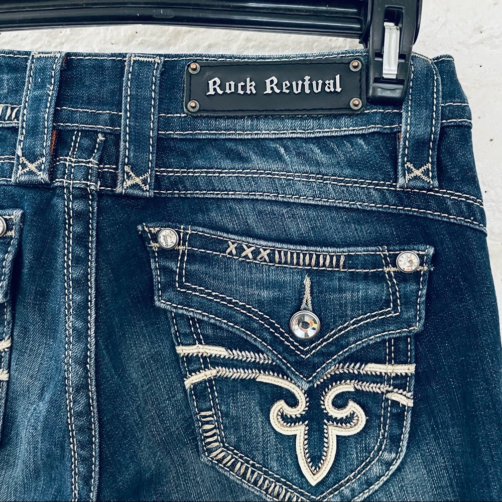 COPY - Rock revival jeans. Denim size 28 - Picture 4 of 15